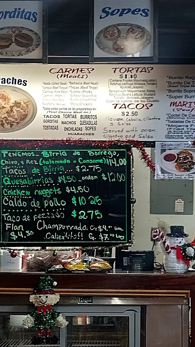 Los Desvelados Menu - Image 5